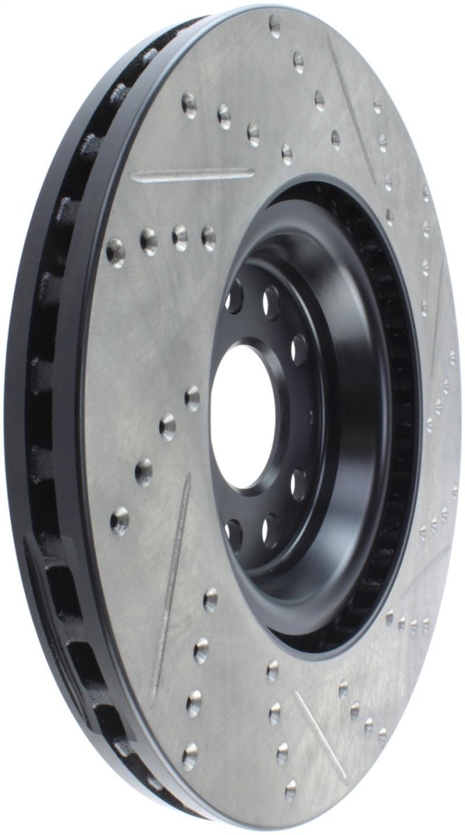 Stoptech - StopTech Slotted & Drilled Sport Brake Rotor - Panda Motorworks