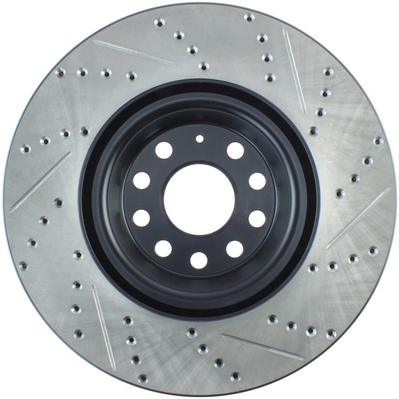 Stoptech - StopTech Slotted & Drilled Sport Brake Rotor - Panda Motorworks