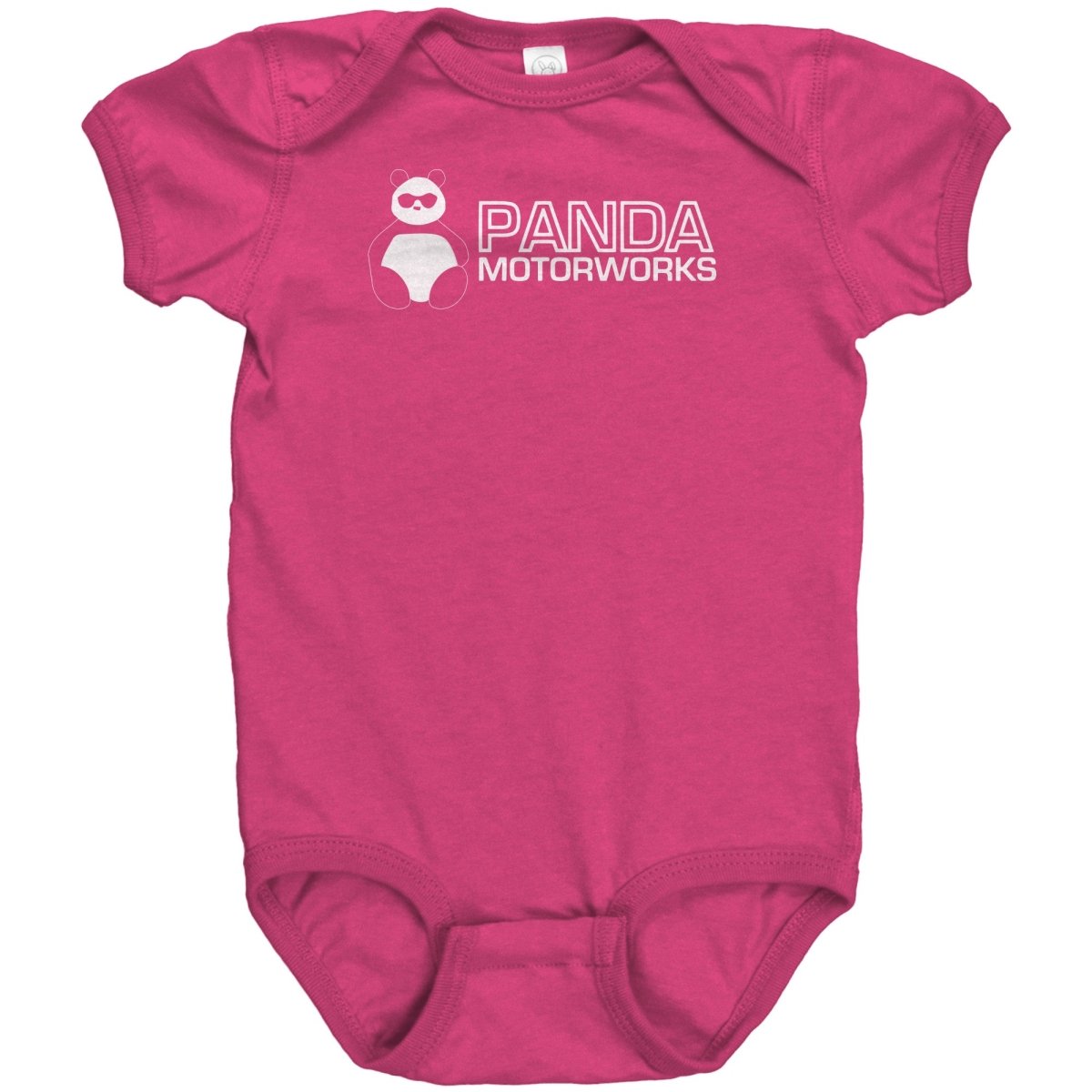 Teelaunch - Panda Motorworks Infant Onesie - Panda Motorworks