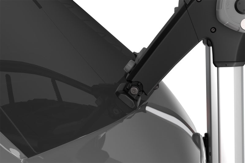 Thule - Thule OutWay Platform-Style Trunk Mount Bike Rack w/Raised Platform (Up to 2 Bikes) - Silver/Black