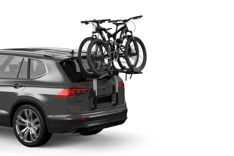 Thule - Thule OutWay Platform-Style Trunk Mount Bike Rack w/Raised Platform (Up to 2 Bikes) - Silver/Black