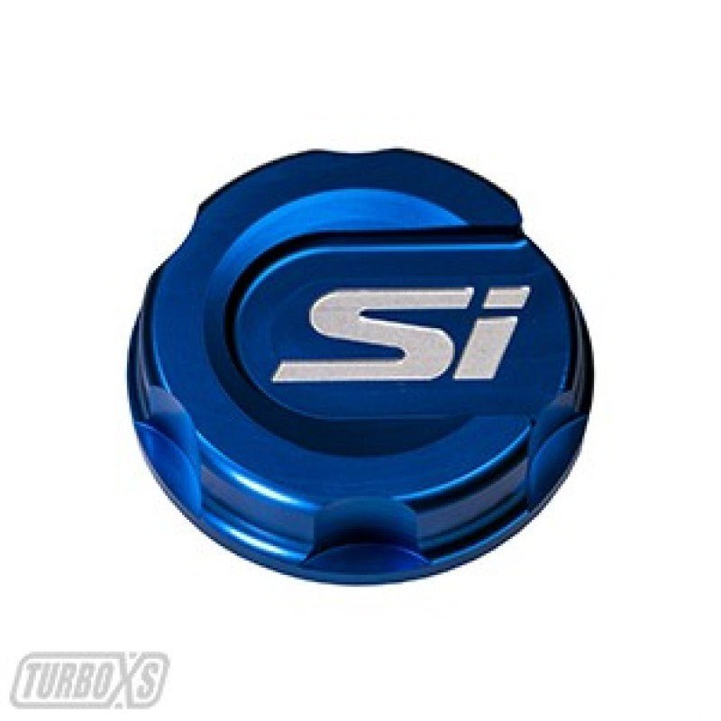 Turbo XS - Turbo XS 2016+ Honda Civic Blue Oil Cap
