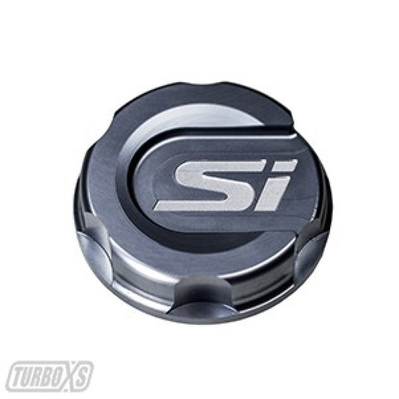 Turbo XS - Turbo XS 2016+ Honda Civic Grey Oil Cap