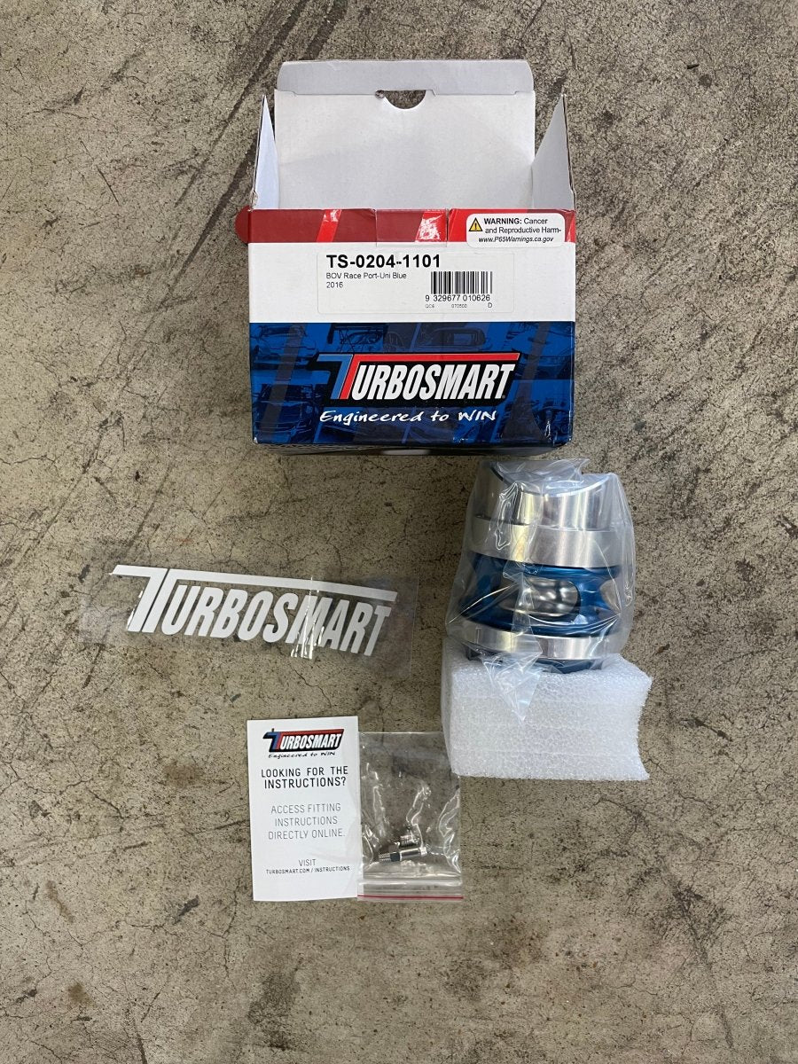 Turbosmart - *OPEN BOX* BOV Race Port - Uni Blue 2016