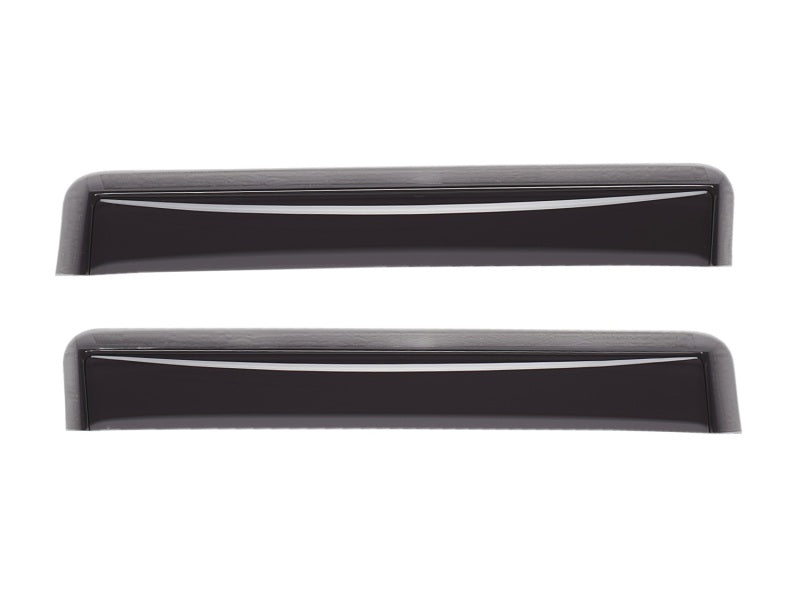 Weathertech - WeatherTech 16+ Honda Civic Rear Side Window Deflectors - Dark Smoke - Panda Motorworks