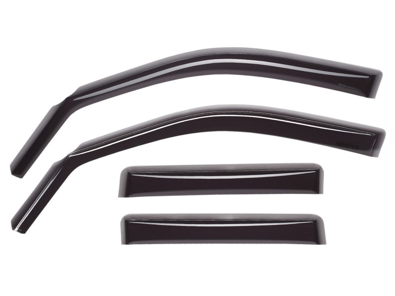 Weathertech - WeatherTech 2015 Volkswagen Golf Front and Rear Side Window Deflectors - Dark Smoke - Panda Motorworks