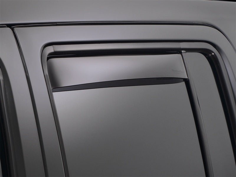 Weathertech - WeatherTech 2015+ Volkswagen Golf/GTI Rear Side Window Deflectors - Dark Smoke - Panda Motorworks