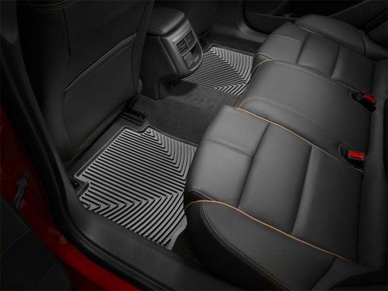 Weathertech - WeatherTech 2016+ Honda Civic Sedan / Coupe Rear Rubber Mats - Black - Panda Motorworks