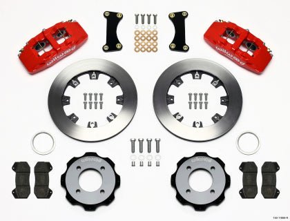 Wilwood - Wilwood Dynapro 6 Front Hat Kit 12.19in 2011 - 2019 Fiesta - Panda Motorworks