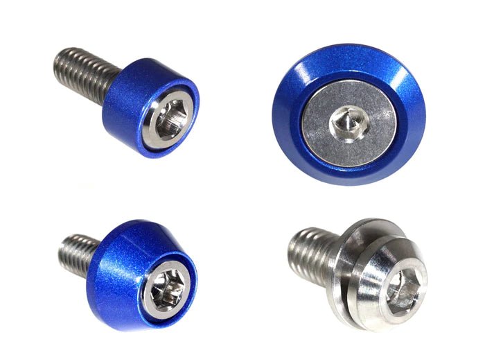 ZSPEC DESIGN - ZSPEC DESIGN INTERIOR DRESS - UP FASTENER KIT FOR 21+ FORD BRONCO 2.7L, TITANIUM & BILLET - Panda Motorworks