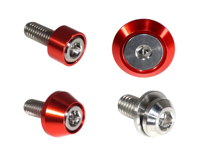 ZSPEC DESIGN - ZSPEC DESIGN INTERIOR DRESS - UP FASTENER KIT FOR 21+ FORD BRONCO 2.7L, TITANIUM & BILLET - Panda Motorworks