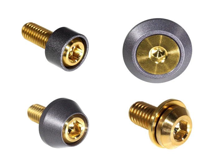 ZSPEC DESIGN - ZSPEC DESIGN INTERIOR DRESS - UP FASTENER KIT FOR 21+ FORD BRONCO 2.7L, TITANIUM & BILLET - Panda Motorworks