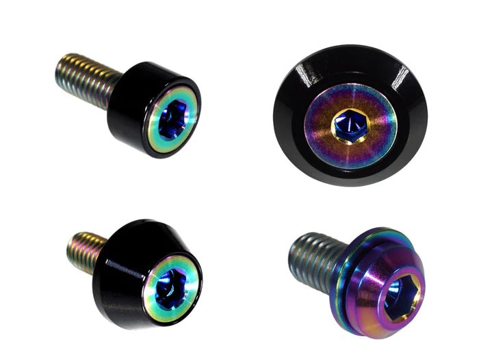 ZSPEC DESIGN - ZSPEC DESIGN INTERIOR DRESS - UP FASTENER KIT FOR 21+ FORD BRONCO 2.7L, TITANIUM & BILLET - Panda Motorworks