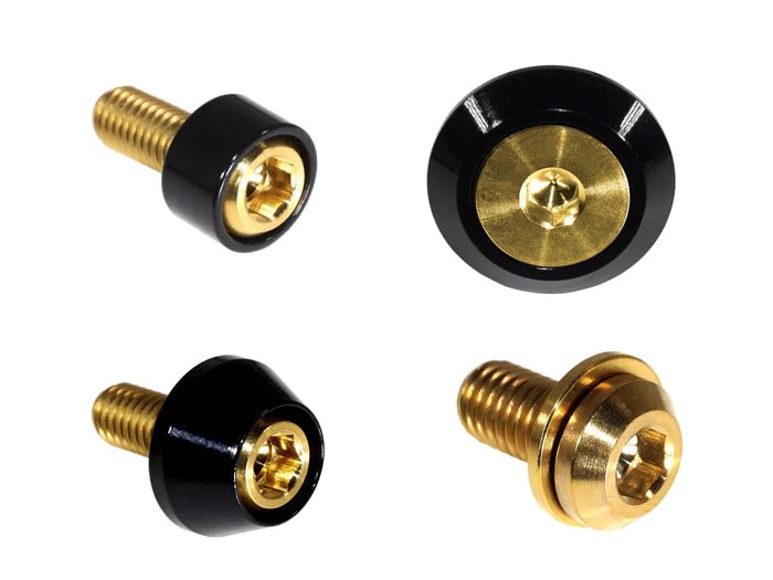 ZSPEC DESIGN - ZSPEC DESIGN INTERIOR DRESS - UP FASTENER KIT FOR 21+ FORD BRONCO 2.7L, TITANIUM & BILLET - Panda Motorworks