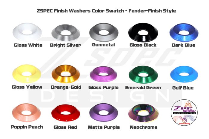 ZSPEC DESIGN - ZSPEC DESIGN "STAGE 3" DRESS - UP FASTENER KIT FOR '21+ FORD BRONCO 2.7L, STAINLESS - BILLET - Panda Motorworks