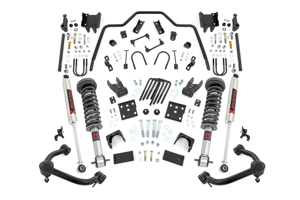 Rough Country 3 Inch Lowering Kit 5 Inch Rear Lowering | M1 | Ford F-150 4WD (2015-2026)