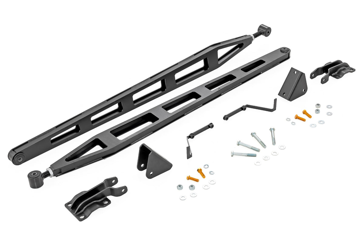 Rough Country Traction Bar Kit for Ford F-150 4WD (2021–2026) | 3–6" Lift
