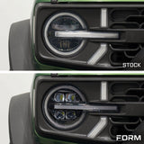 2022-2025 Ford Bronco Raptor LED Projector Headlights (pair)