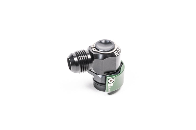 Radium Engineering V2 Quick Connect 19mm Male to 10AN Male 90 Degree
