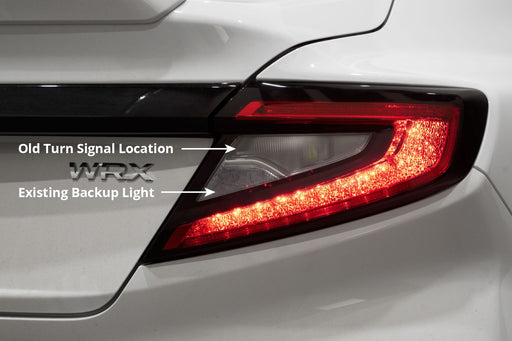 Diode Dynamics 2022-2023 Subaru WRX Tail As Turn® +Backup Module (USDM)