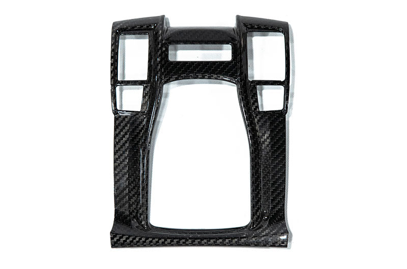 OLM Carbon Fiber Shifter Panel - 2017-21 Honda Civic Type R (Gloss Finish)