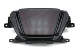 OLM V1 F1 Style Rear Brake / Fog / Reverse Light - Smoke Lens / Gloss Black Base / Red Bar) - 2020-2024 Toyota GR Supra