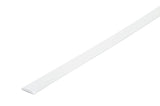 OLM Paint Matched Trunk Hole Delete for OEM Short Spoiler - Crystal White Pearl - 2015-2021 Subaru WRX / STI