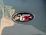 Florida FL6G Club Sticker for Rear Emblem Oval - 2021-2024 Bronco / Bronco Sport