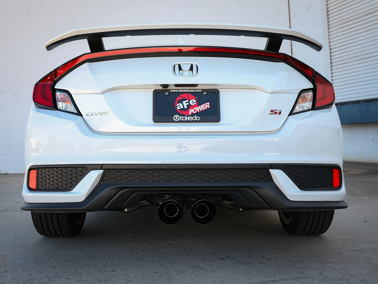 Takeda 304 Stainless Steel Cat-Back Exhaust System-10th Gen Honda Civic SI Coupe