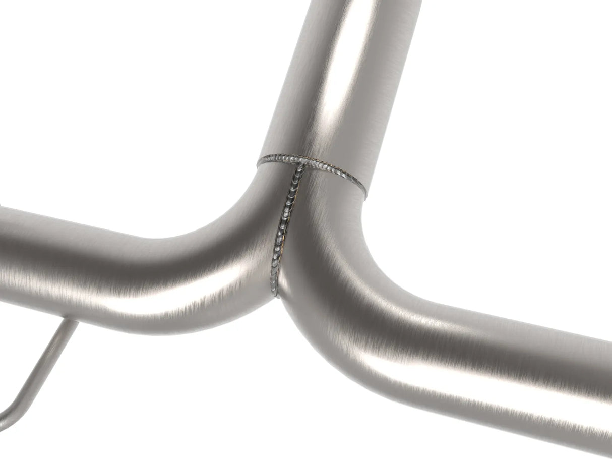 aFe MACH Force-Xp 3 IN to 2-1/2 IN 304 Stainless Steel Axle-Back Exhaust System Alfa Romeo Giulia 17-25 L4-2.0L (t)