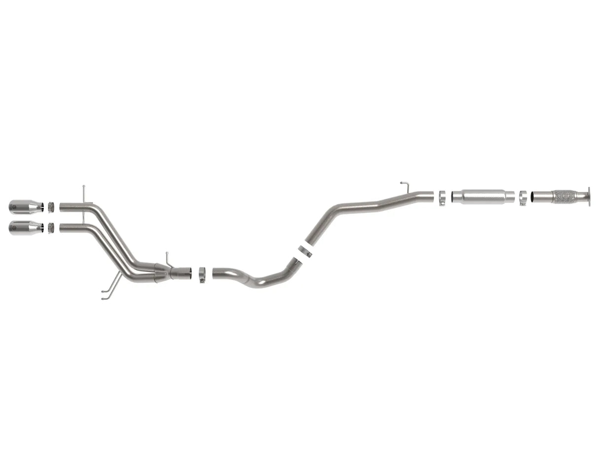 aFe Takeda 2-1/2in to 3in SS-304 Cat-Back Exhaust 13-17 Hyundai Veloster L4-1.6L