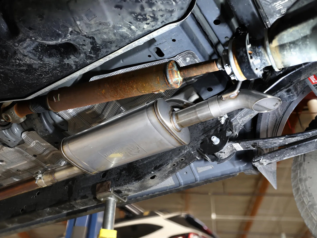 aFe ROCK BASHER 2-1/2 IN 409 Stainless Steel Cat-Back Exhaust System