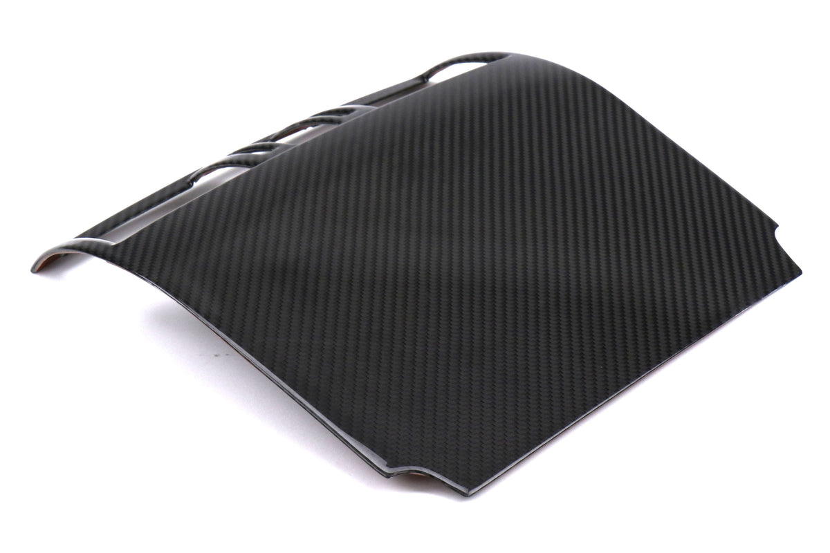 OLM LE Dry Carbon Fiber Center AC Trim Covers - 2015 Subaru WRX / STI / 2014 Forester / 2013-2014 Crosstrek