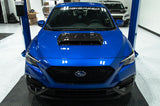OLM LE Oversize Carbon Fiber Hood Scoop Cover - 2022+ WRX