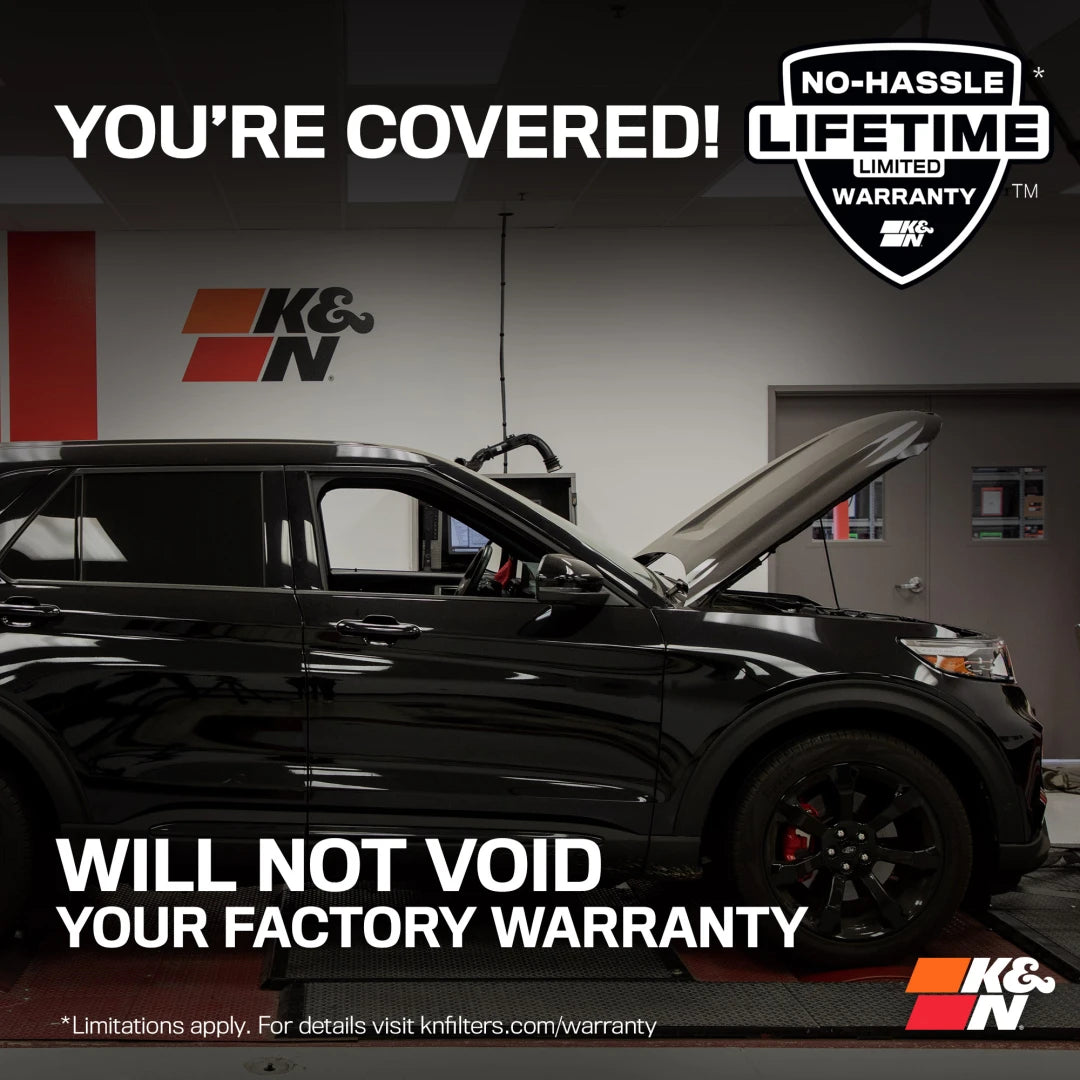 K&N 20-24 Ford Explorer 3.0L V6 / 20-24 Lincoln Aviator 3.0L V6 Performance Air Intake System