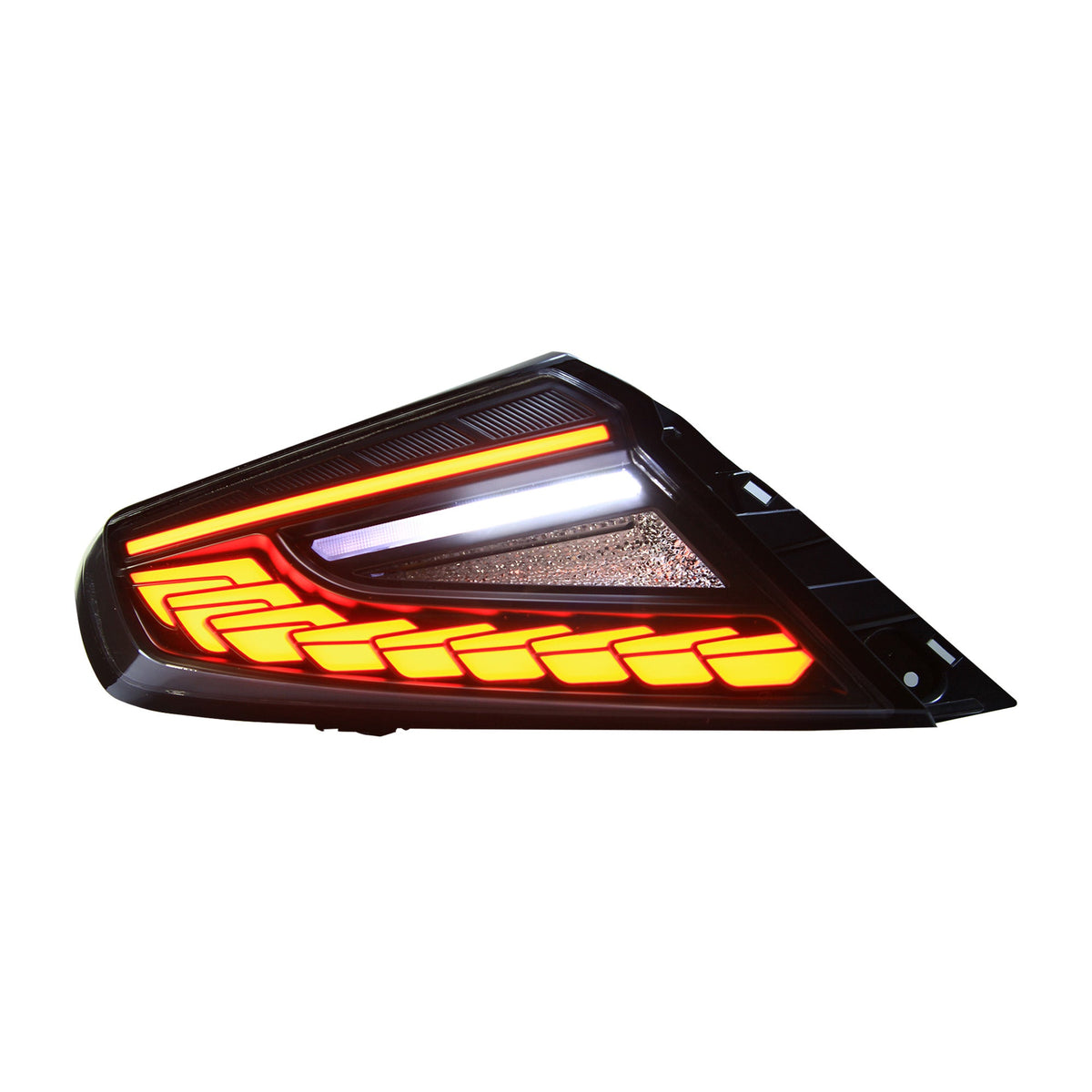 OLM Phantom-Spec LED Taillights (Clear Lens White Optic) - 2022+ WRX