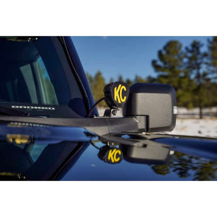 KC HiLiTES 21+ Ford Bronco FLEX ERA 3 2-Light Sys Ditch Light Kits (Spot Beam)