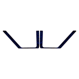 Topo Front Door Net Trim Overlay Kit (Printed Series) - 2021+ Bronco