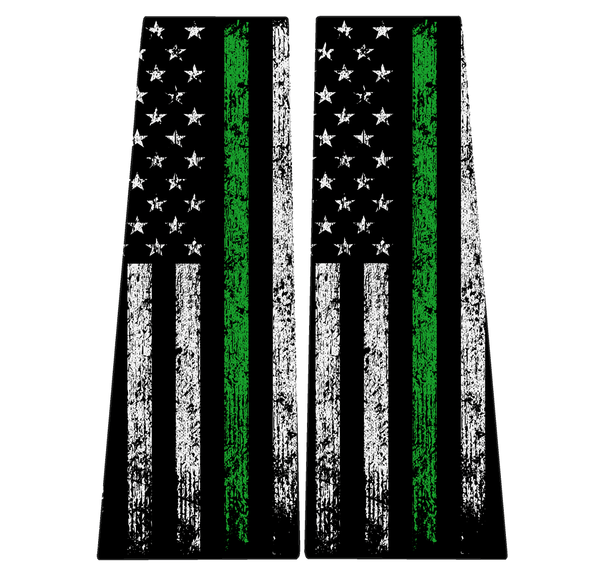 American Flag B Pillar Protection Kit (Printed Series) - 2021+ Bronco 4 Door