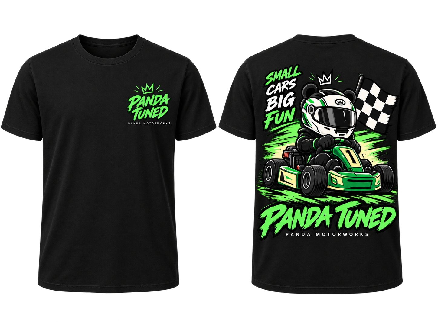 Panda Toon'd Track Rat T-Shirt
