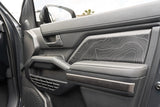 Topographic FRONT Door Armrest Panel Protection - 2024+ Tacoma / 2025+ 4Runner