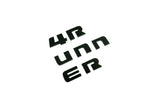 "4RUNNER" Dash Letters with Template - 2025+ 4Runner