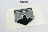 Big Bend Fender Badge Overlays - 2021+ Bronco