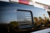 American Flag Rear Window Overlay - 2024+ Ranger w/ Small Center Rear Window