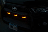 OLM Grille Lights (Smoke Lens / Amber LED) - 14-19 Toyota 4Runner