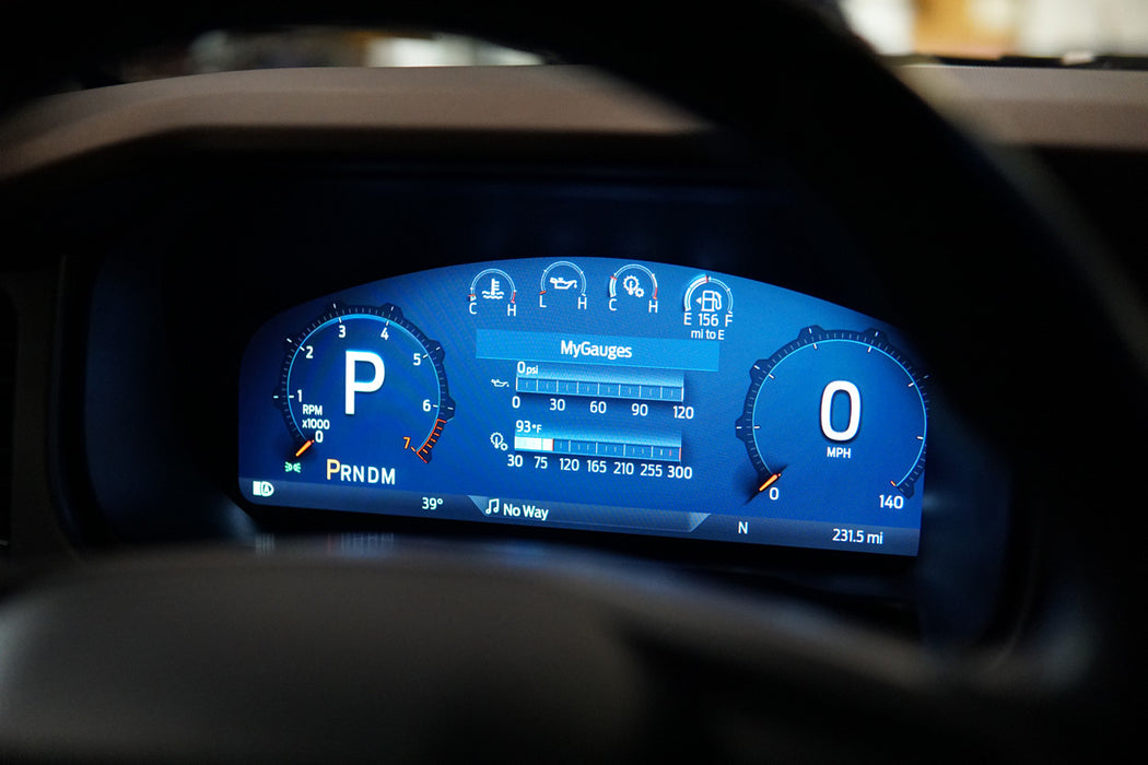 Panda Motorworks 2021 + Ford Bronco Plug ’n Play Full Digital Dash Conversion Kit 