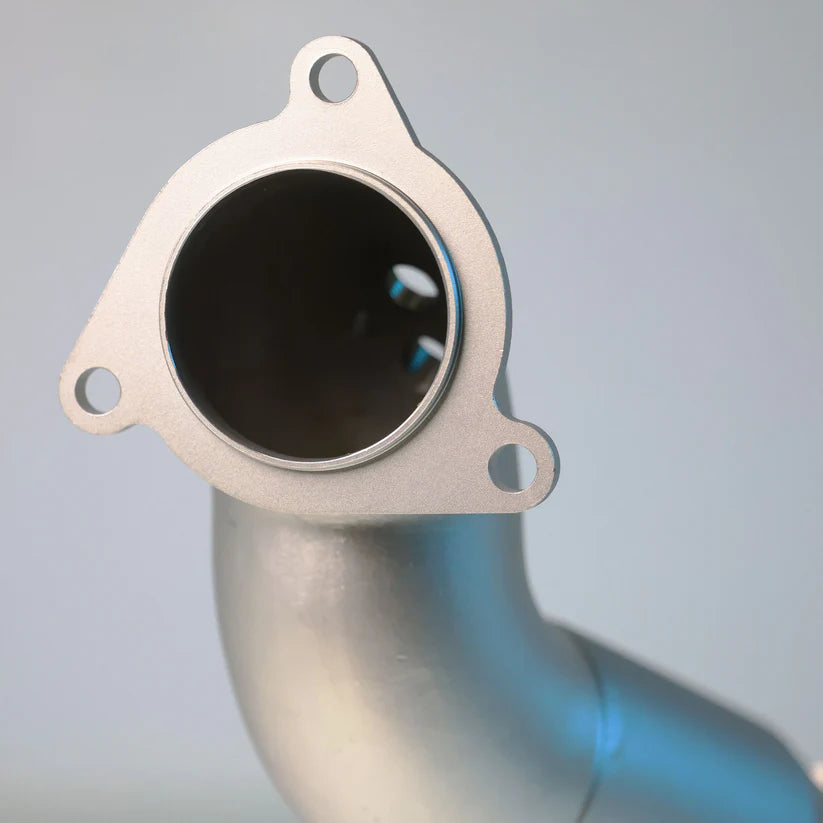 CPE QKspl™ Ford Bronco 2.3T ('21-'24) Cast Bellmouth Downpipe (Gesi Catted)
