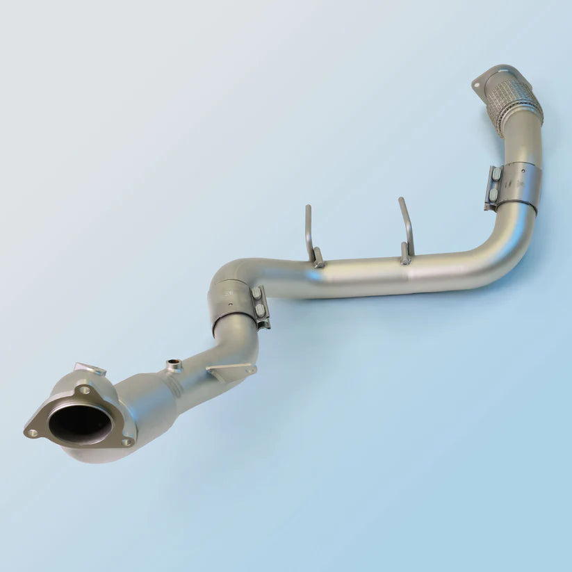 CPE QKspl™ Ford Bronco 2.3T ('21-'24) Cast Bellmouth Downpipe (Gesi Catted)