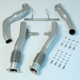 QKspl™ Ford Bronco Raptor ('22+) Cast Bellmouth Downpipes