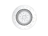 FactionFab Slotted Rear Rotor V2 Dual Drilled - Subaru STI 2018-2021